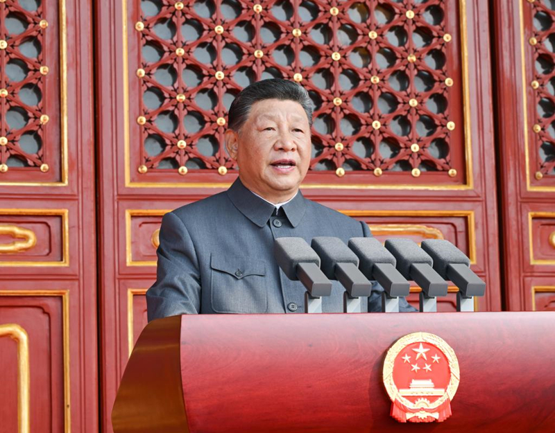 China holds massive V-Day parade, pledging peaceful development